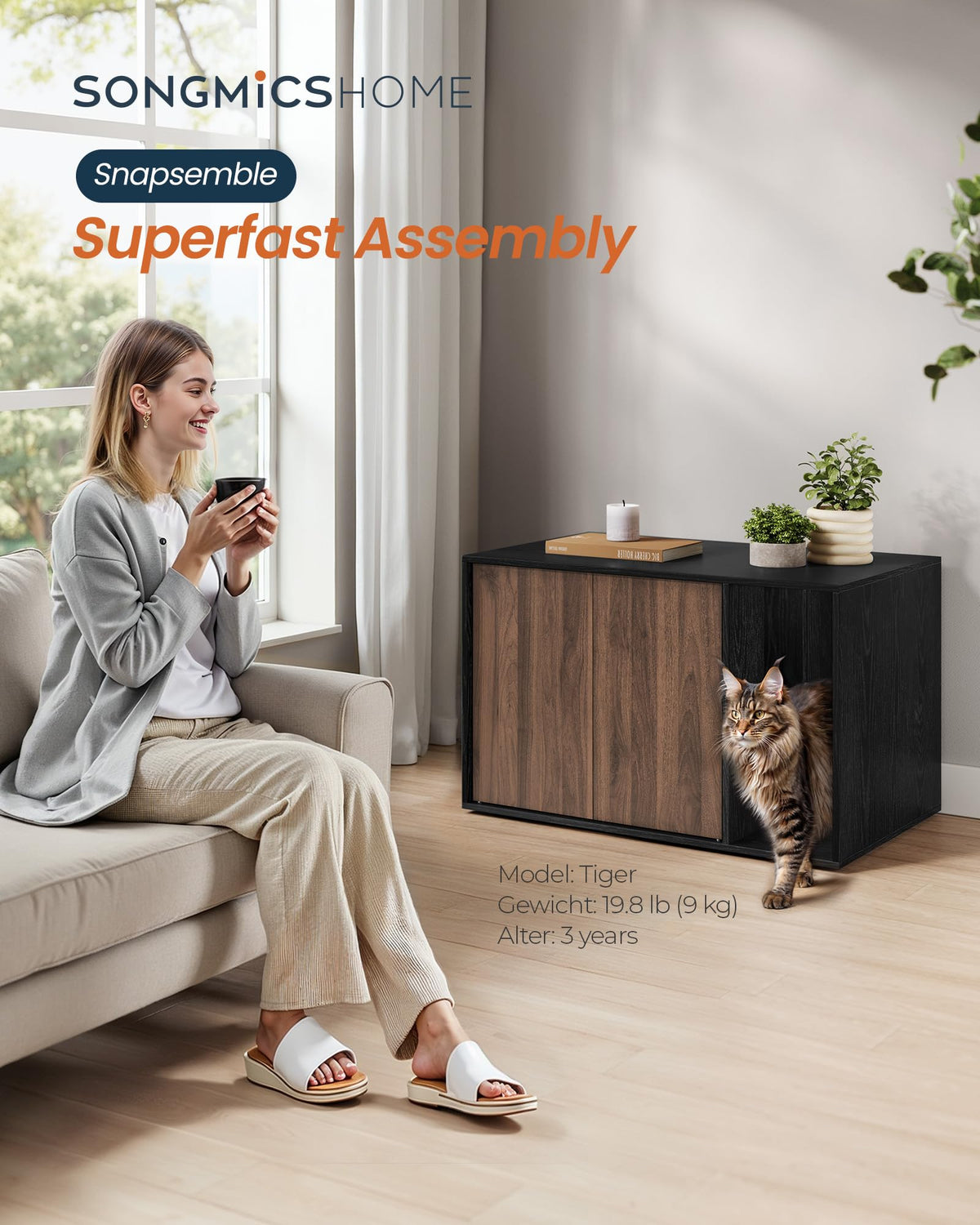 Cat Litter Box Enclosure A123350