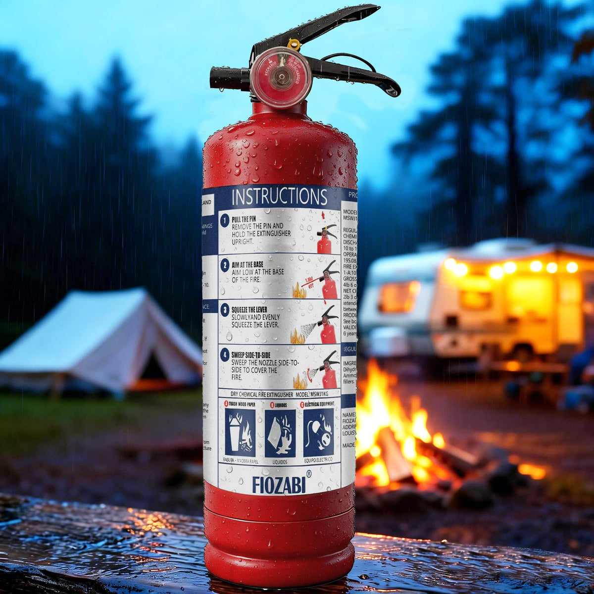 2.5 lb Dry Chemical Fire Extinguisher D920