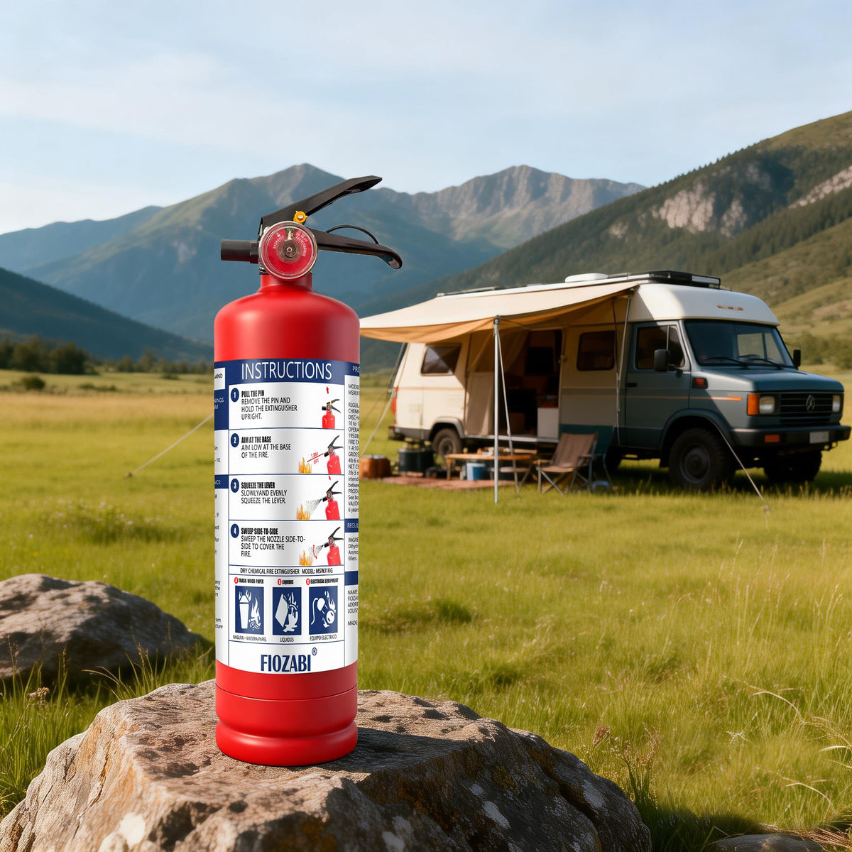 2.5 lb Dry Chemical Fire Extinguisher D920