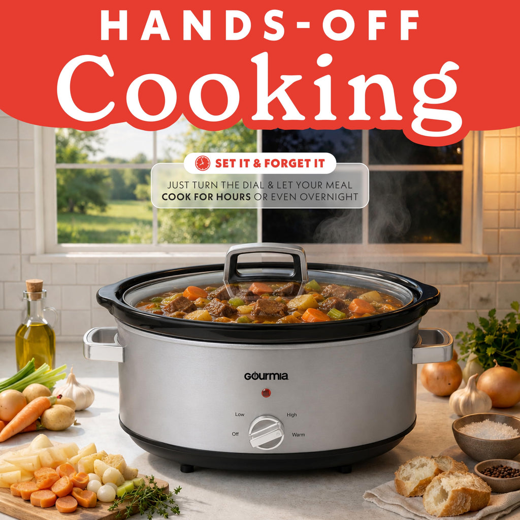7 Qt Stainless Steel Slow Cooker U499