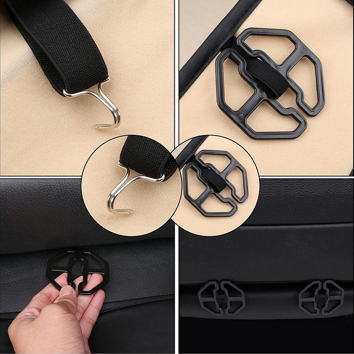 Waterproof Leather Car Seat Covers Full Set Q110915