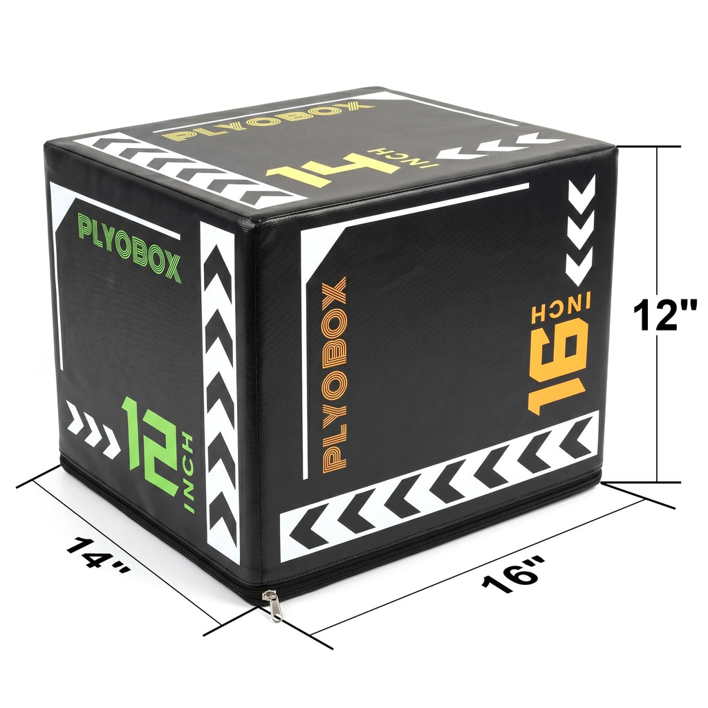3-in-1 Foam Plyometric Jump Box L692