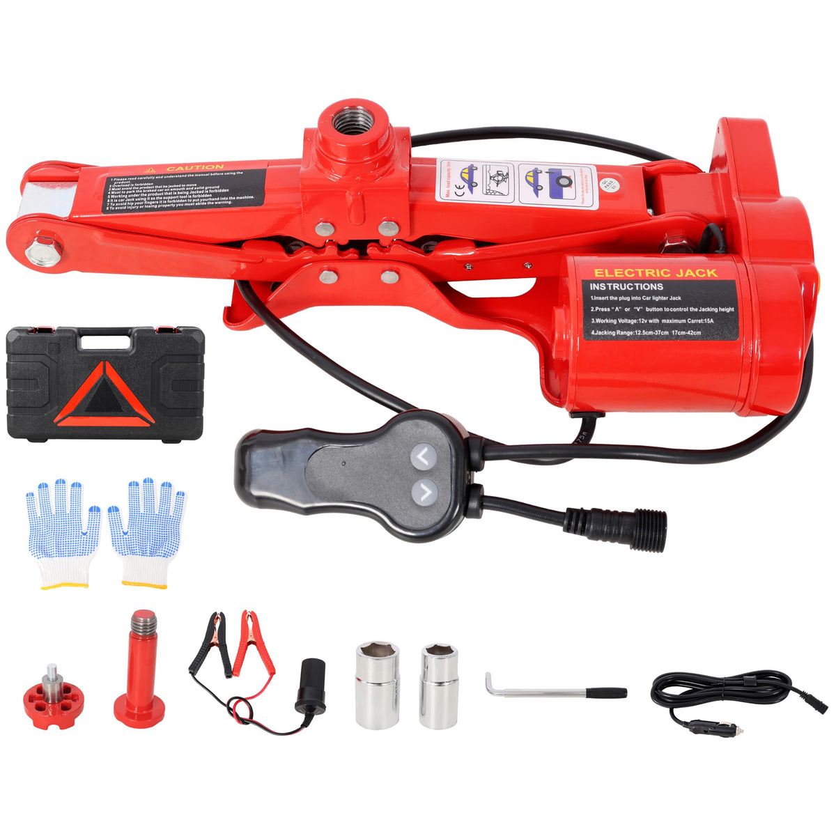 3 Ton 12V Electric Scissor Jack G84033