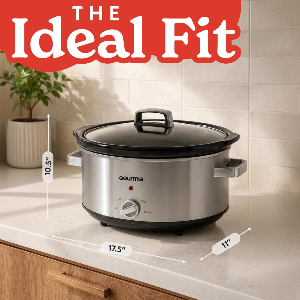 7 Qt Stainless Steel Slow Cooker U499