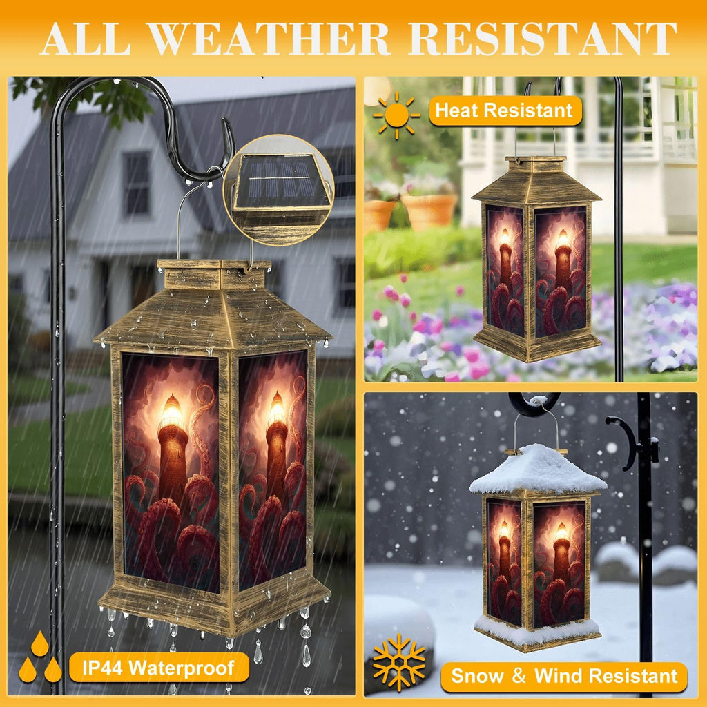 Solar Outdoor Hanging Lantern W6763