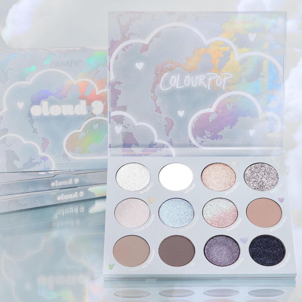 Matte Metallic Glitter Eyeshadow Palette 0.49 oz Z756