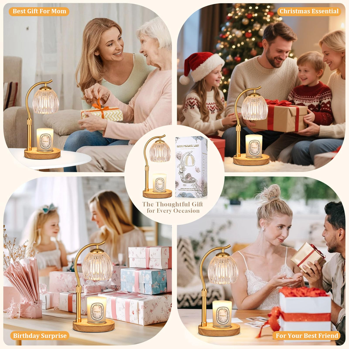 Candle Warmer Lamp with 2 Bulbs P2874