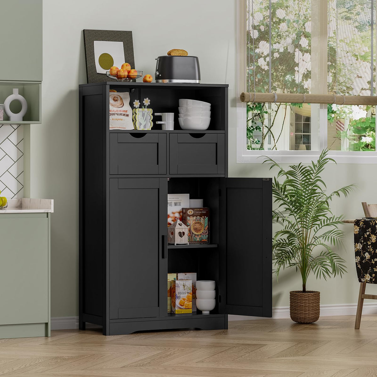 Bathroom Storage Cabinet with 2 Drawers I82344
