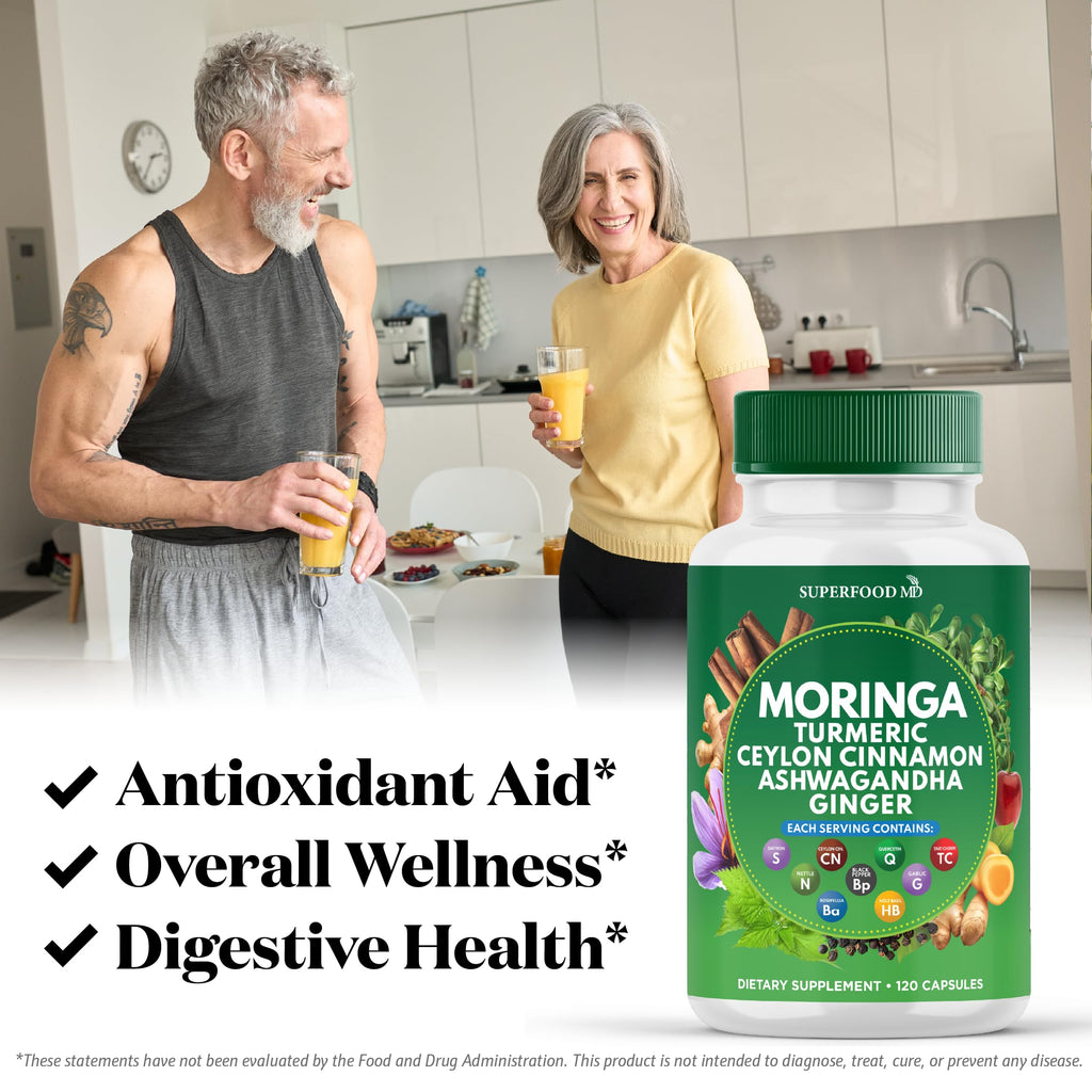240 Capsules Turmeric Ginger Boswellia Saffron Holy Basil Nettle Supplement Z1175