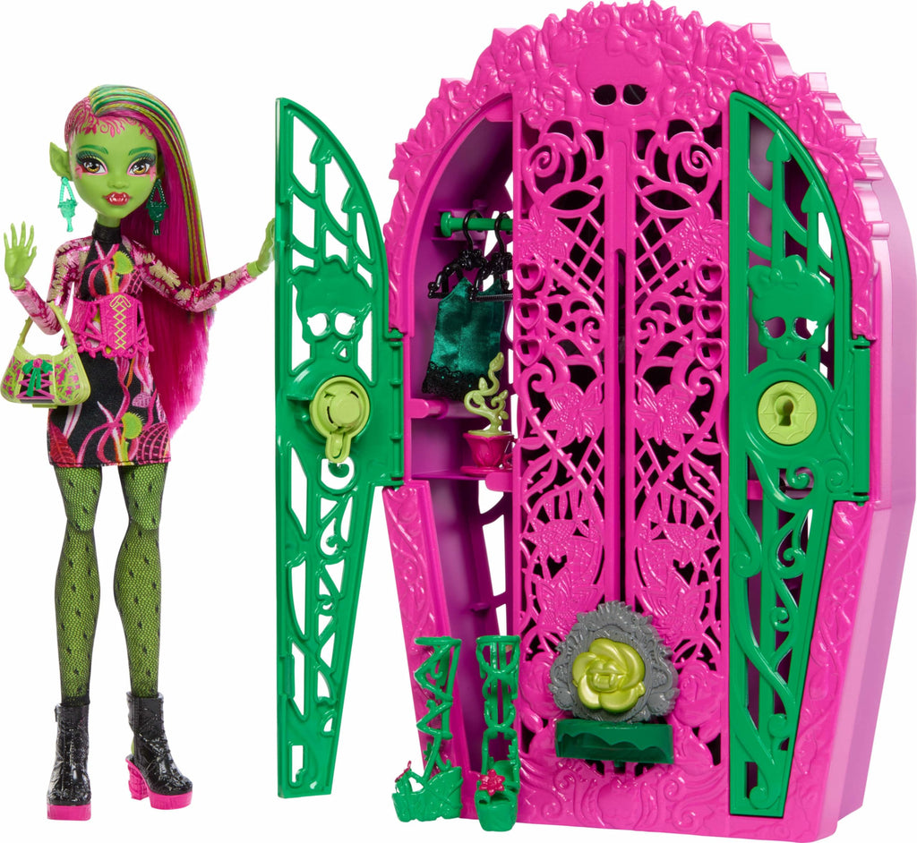 Doll & Accessories Set with Closet G927182